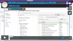 MYOB Advanced Demonstration Video - Customisation in MYOB Advanced