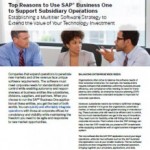 2 Tier ERP: Integrating your enterprise with SAP Business One